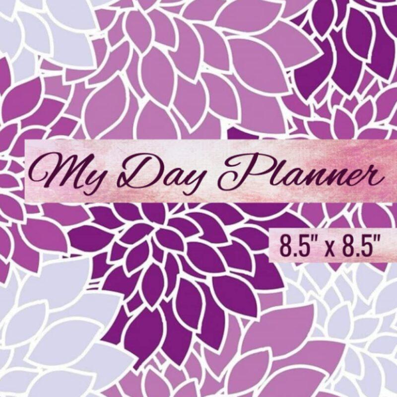 My Day Planner: Pink, 8.5 x 8.5 Inch Journal