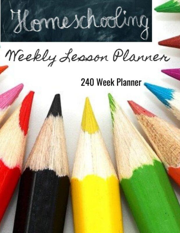 Homeschooling Weekly Lesson Planner: 240 Week Planner