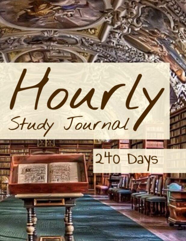 Hourly Study Journal: 240 Days