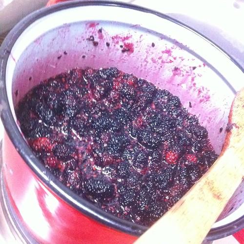 mulberry jam