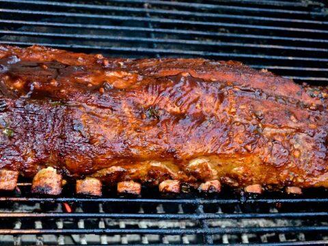 barbecue ribs, pork