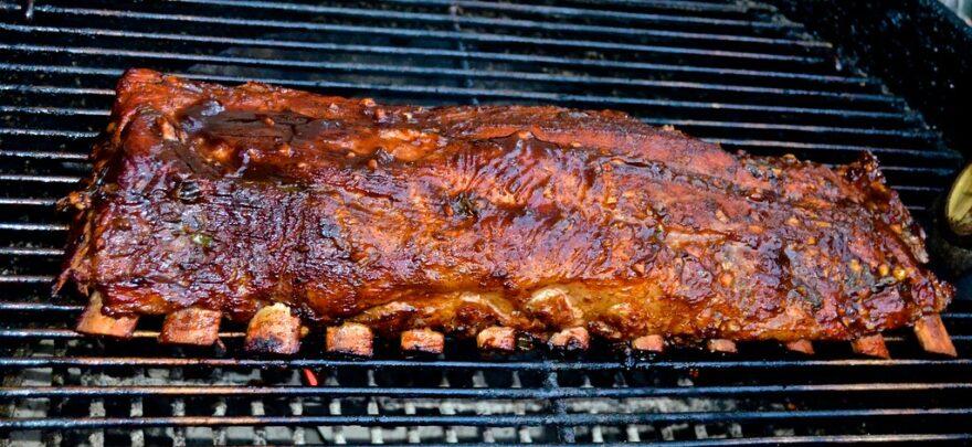 barbecue ribs, pork