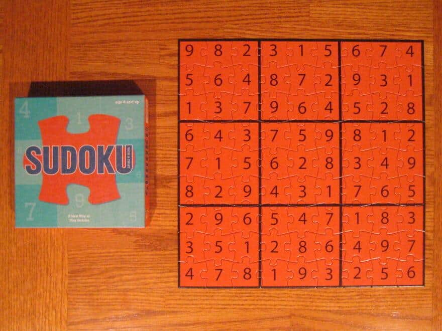 Sudoku Jigsaw Puzzle