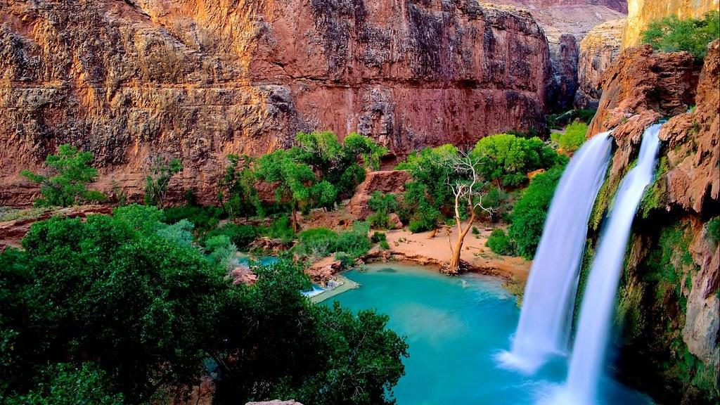 Soothing Waterfall Wallpaper - Most Beautiful Waterfall Wallpapers for Desktop Background