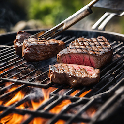 grilling the perfect steak