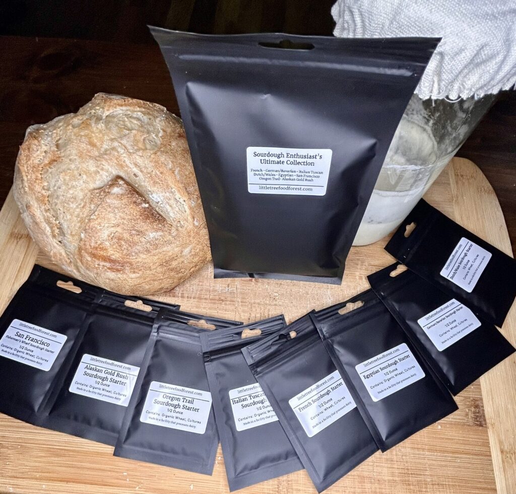 Sourdough Enthusiast’s Ultimate Collection | 8 Artisan Starters | Ancient & Pioneer Cultures