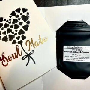 Bridesmaid Gift: Handmade Yogurt & Dairy Culture Card Set with 8 Starters | Unique Wedding Gift for Baker Bridesmaids