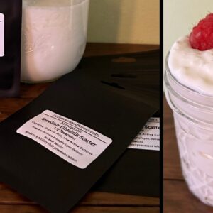 Traditional Swedish Filmjölk Starter Culture – Mesophilic Yogurt, Room Temperature, Dehydrated & Easy to Use