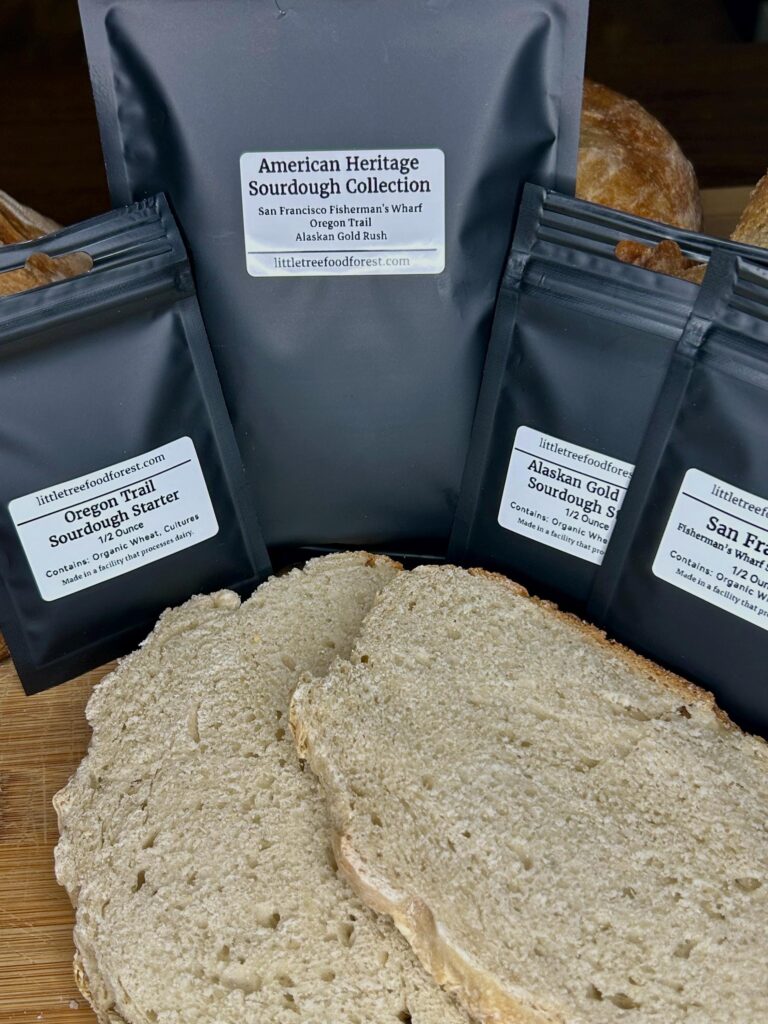 American Heritage Sourdough Starter Collection | Oregon Trail, Alaskan Gold Rush, San Francisco