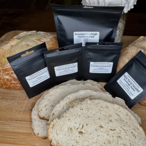 European Sourdough Traditions Pack | 4 Artisan Starters – French, German, Wales, Italian