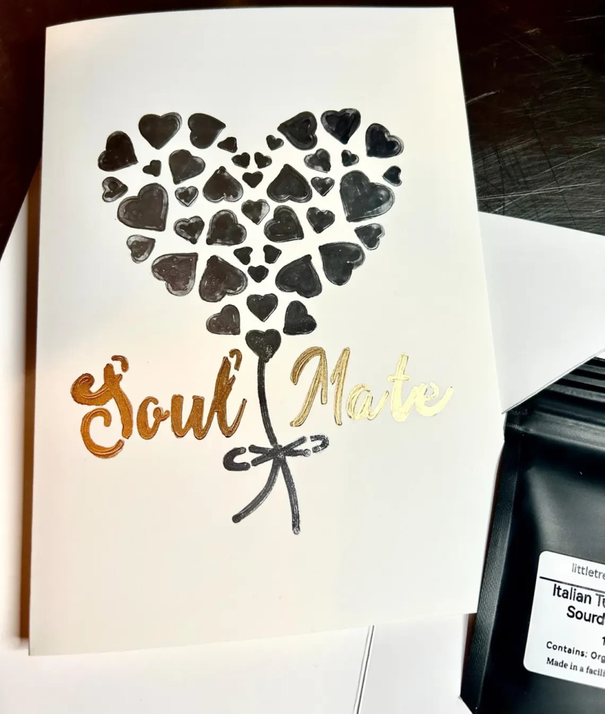 Bridesmaid Gift: Handmade Sourdough Card Set with 5 Heirloom Starters | Unique Wedding Gift for Baker Bridesmaids